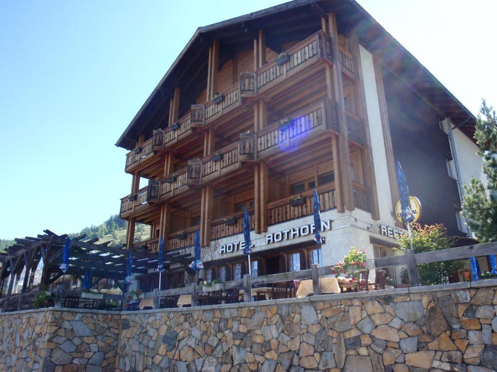 Hotel Restaurant Rothorn Visperterminen Eksteriør bilde