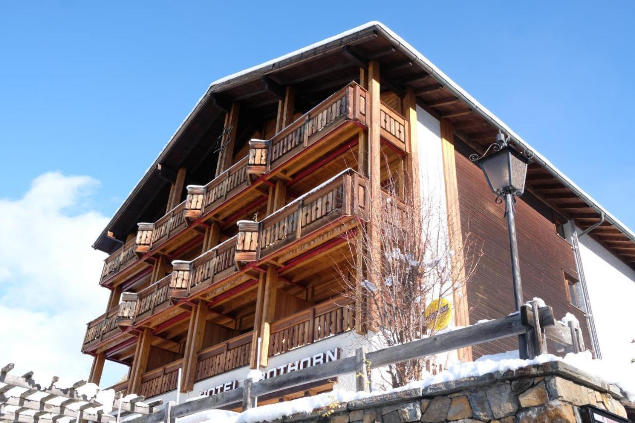 Hotel Restaurant Rothorn Visperterminen Eksteriør bilde