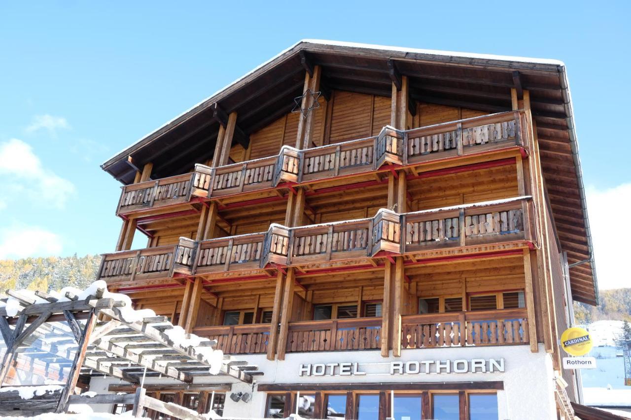 Hotel Restaurant Rothorn Visperterminen Eksteriør bilde